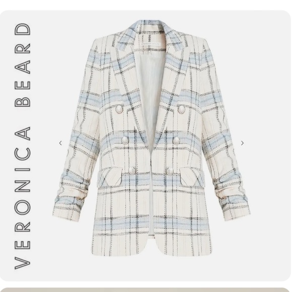 Worn once Veronica Beard plaid Dickey - Picture 4 of 6